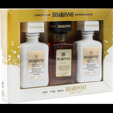 Disaronno Discover Experience Giftset 3x5cl.