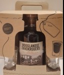 Hooglandse Zandkruuers Koffie-Mokkalikeur cadeauverpakking met 2 glazen