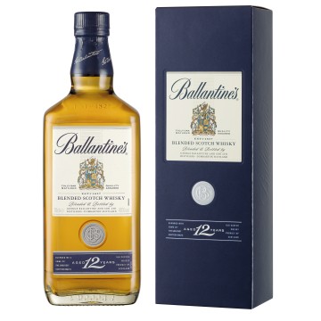 Ballantine's whisky 12 yr