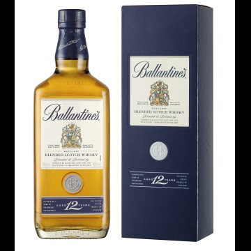 Ballantine's whisky 12 yr