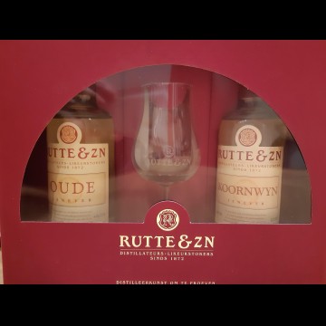 Rutte Oude Jenever en Koornwijn Geschenkpakket