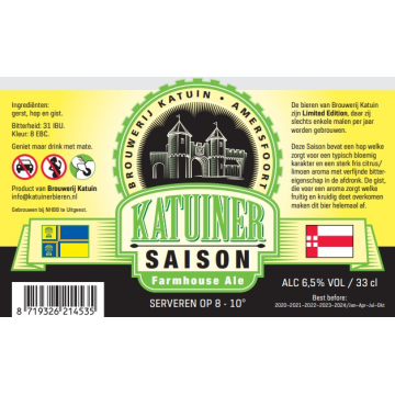 Katuiner Saison Farmhouse Ale