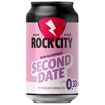 Rock City Brewing Non-Alcoholic Second Date 0.33%