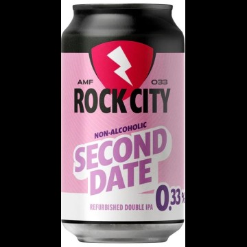 Rock City Brewing Non-Alcoholic Second Date 0.33%