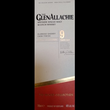 The GlenAllachie The Wood Collection 9 Years Old Oloroso Sherry Cask Series 2014