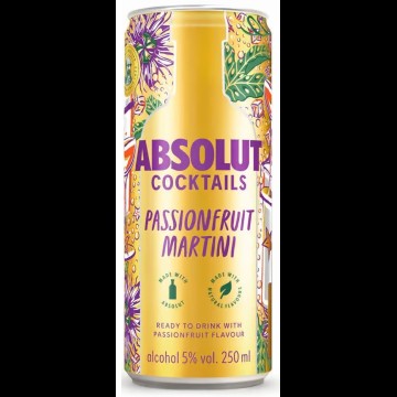 Absolut Cocktails Passionfruit Martini