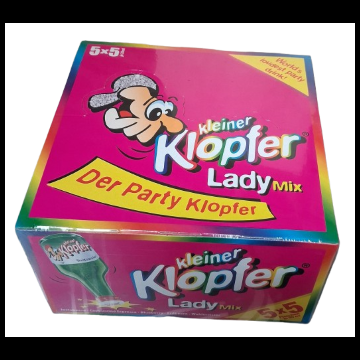Kleiner Klopfer Lady Mix 25-pack