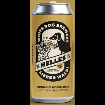 Lieber Waldi Good Old Doggy Days (Motueka) (White Dog collab)