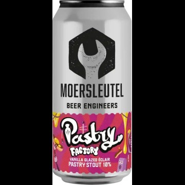 Moersleutel Pastry Stout Vanilla Glazed Éclair