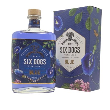 Six Dogs Blue Gin