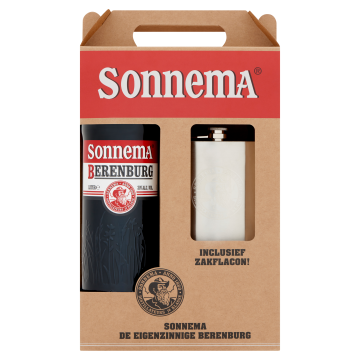 Sonnema Beerenburg Geschenkverpakking Met Zakflacon