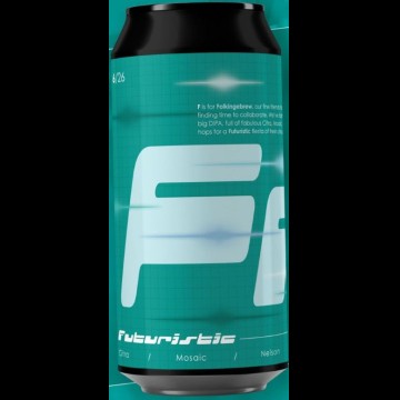 Neon Raptor Brewing CO. Futuristic (Folkingebrew collab)