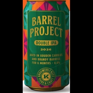 Brouwerij Kees Barrel Project 2026: Double IPA
