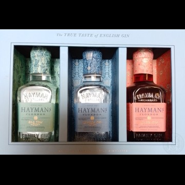 Hayman's Cadeauverpakking Met 3 x 20cl