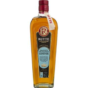 Rutte Paradyswyn 100% Maltwine Genever