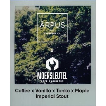 Arpus collab de Moersleutel - Coffee x Vanilla x Tonka x Maple Imperial Stout