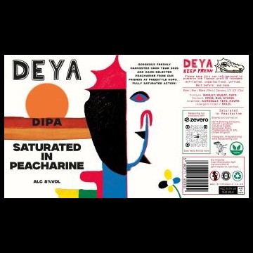 Deya Brewing Saturated in Peacharine