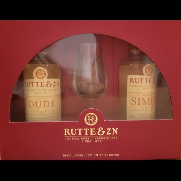 Rutte Oude Jenever en Oude Simon Jenever geschenkpakket
