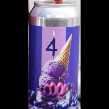 Azvex Brewing Scoop Blueberry Cheesecake Ice Cream Sour