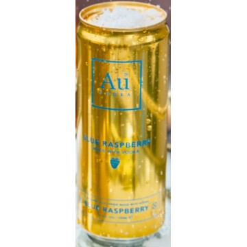 Au Vodka Blue Raspberry Pre-Mix