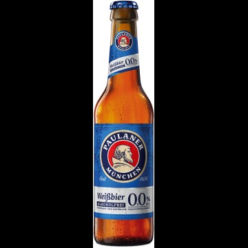 Paulaner Hefe Weizen Alcoholvrij 0,0