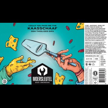 Moersleutel Could You Pass Me The Kaasschaaf