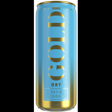 Gold Dry Sky Premix