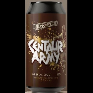 Neon Raptor Brewing CO. Centaur Army Peanut Butter, Chocolate & Caramel