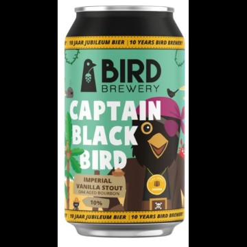 Bird Brewery Captain Blackbird Imperial Vanilla Stout Oak Aged Bourbon
