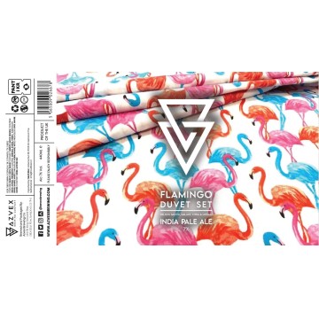 Azvex Brewing - Flamingo Duvet Set