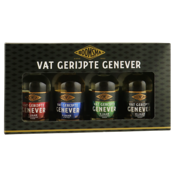 Boomsma Vat Gerijpte Genever Miniatuurset
