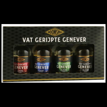 Boomsma Vat Gerijpte Genever Miniatuurset