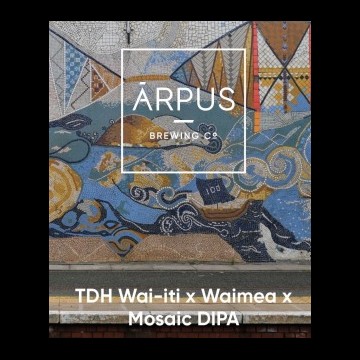 Arpus Brewing TDH Wai-iti x Waimea x Mosaic DIPA