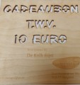cadeauplankje 10 euro