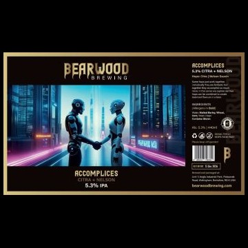 Bearwood Brewing Accomplices