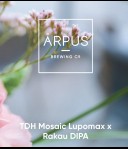 Arpus Brewing TDH Mosaic Lupomax x Rakau DIPA