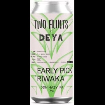 Two Flints Brewery Early Pick Riwaka (Deya collab)