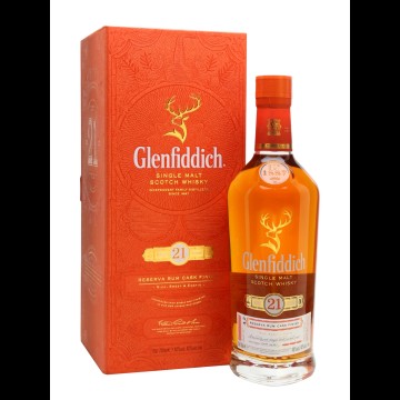 Glenfiddich 21 Years Old Gran Reserva Rum Cask Finisch